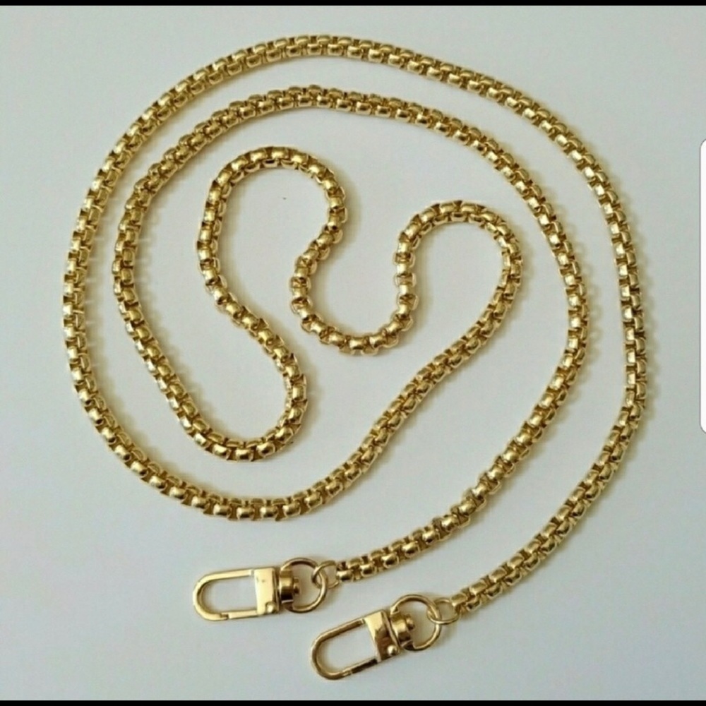 Gold Chain Crossbody Strap